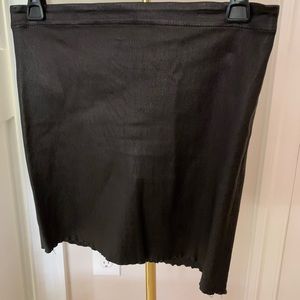 Alice and Olivia Leather Mini Skirt